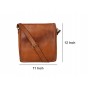GENUINE LEATHER SLING BAG NDSB104-TN
